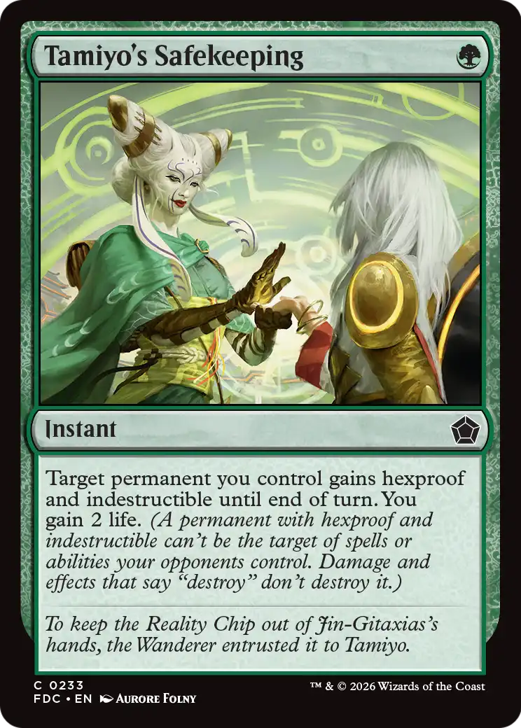 Tamiyo's Safekeeping [Foundations Commander] | Total Play