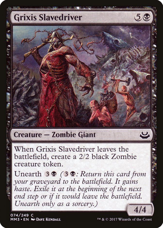 Grixis Slavedriver [Modern Masters 2017] | Total Play