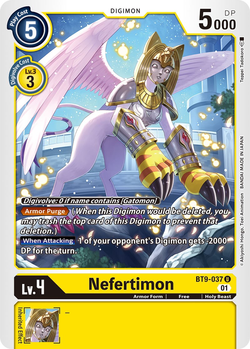 Nefertimon [BT9-037] [X Record] | Total Play