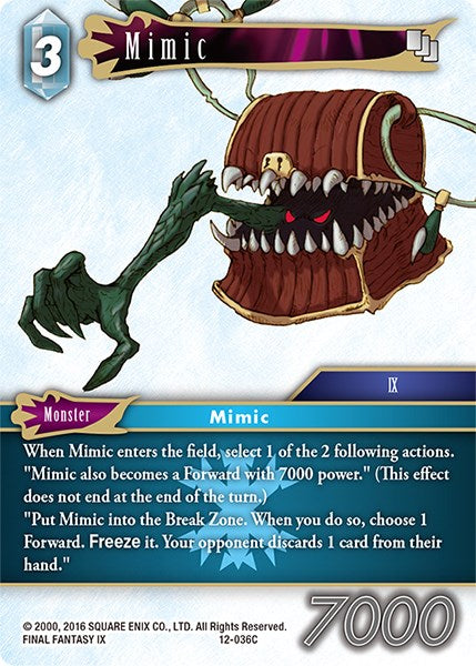 Mimic [Opus XII] | Total Play
