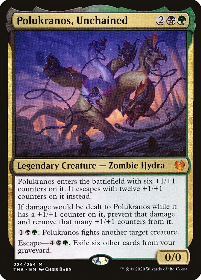 Polukranos, Unchained [Theros Beyond Death] | Total Play