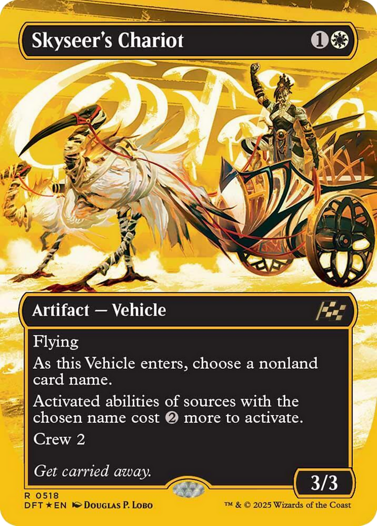 Skyseer's Chariot (Borderless) (First-Place Foil) [Aetherdrift] | Total Play