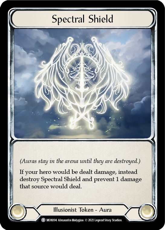 Spectral Shield // Soul Shackle [MON104 // MON186] (Monarch)  1st Edition Normal | Total Play