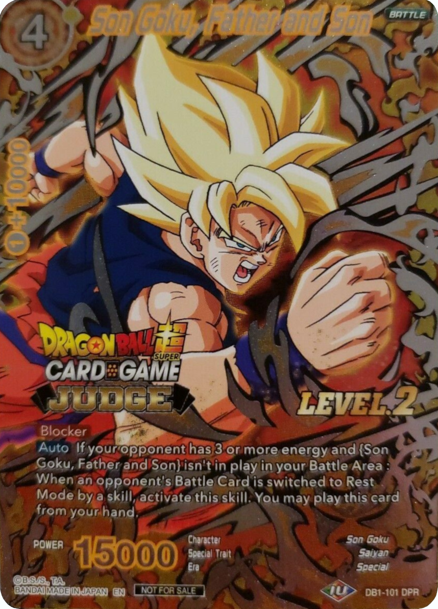 Son Goku, Father and Son (Level 2) (DB1-101) [Promotion Cards] | Total Play