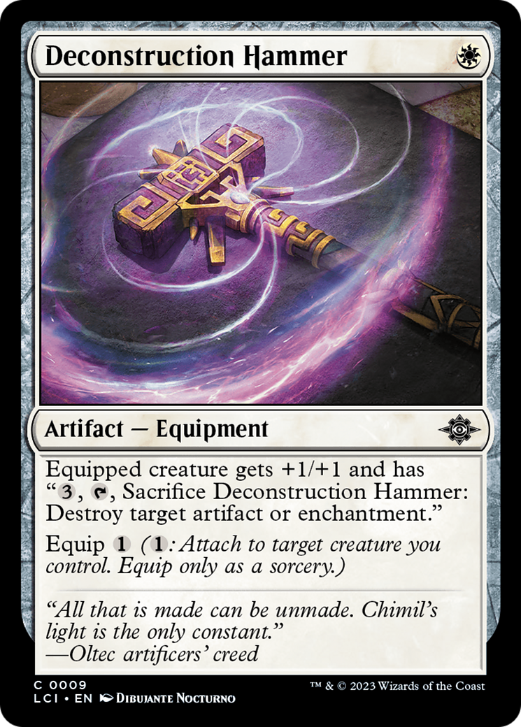 Deconstruction Hammer [The Lost Caverns of Ixalan] | Total Play