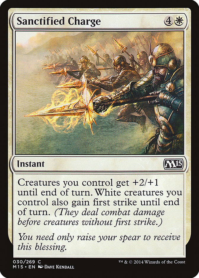 Sanctified Charge [Magic 2015] | Total Play