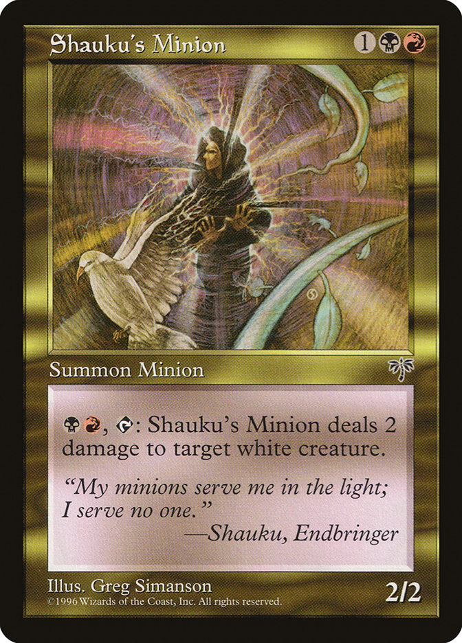 Shauku's Minion [Mirage] | Total Play