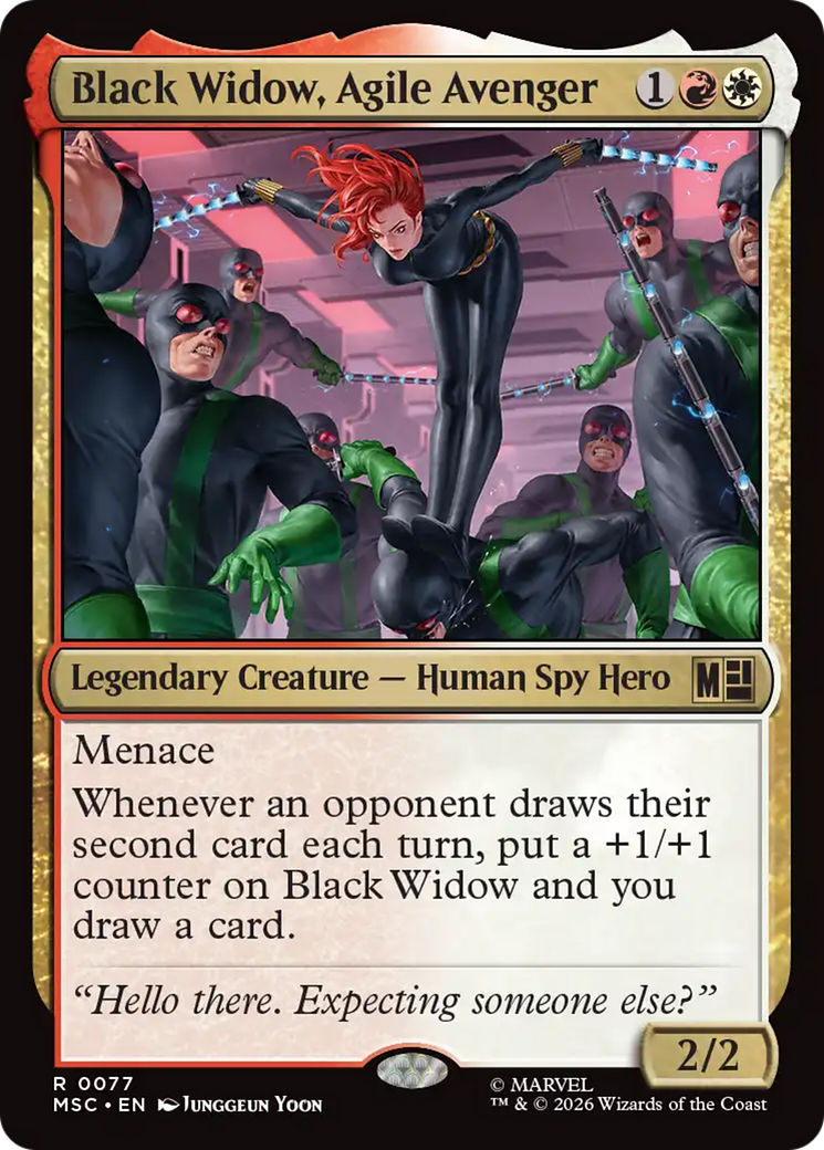 Black Widow, Agile Avenger [Marvel Super Heroes Commander] | Total Play
