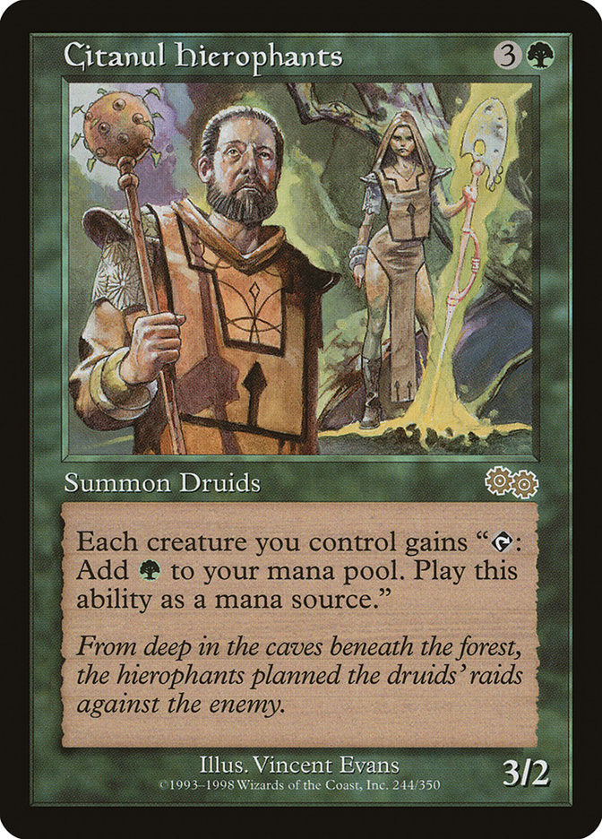 Citanul Hierophants [Urza's Saga] | Total Play