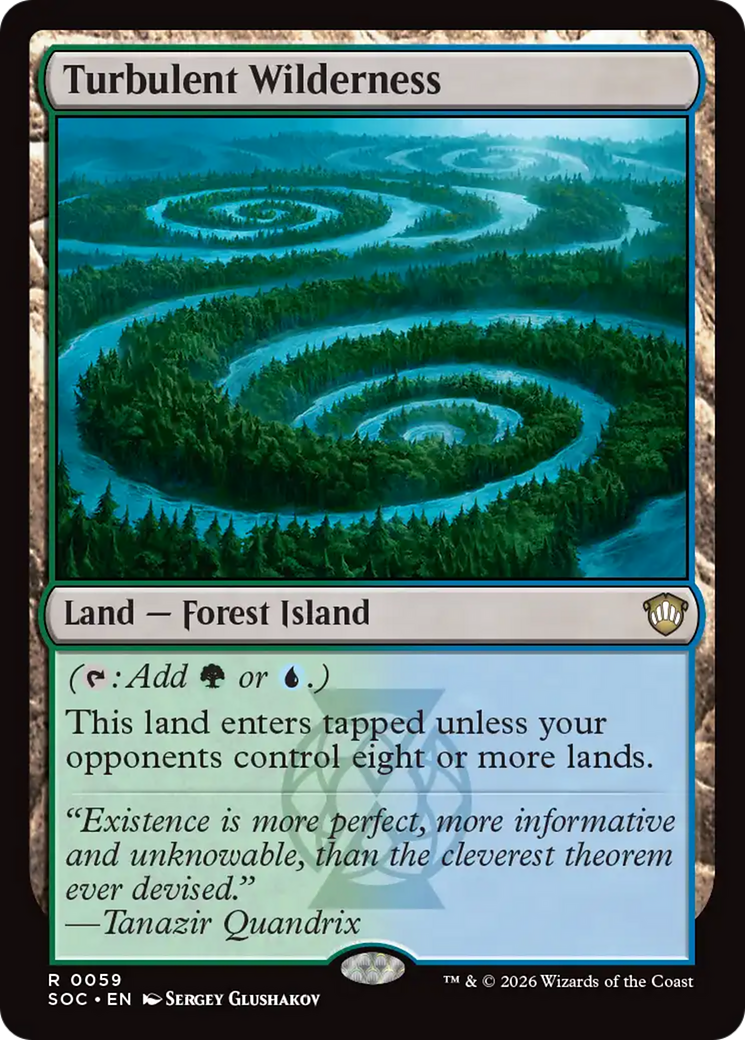 Turbulent Wilderness [Secrets of Strixhaven Commander] | Total Play