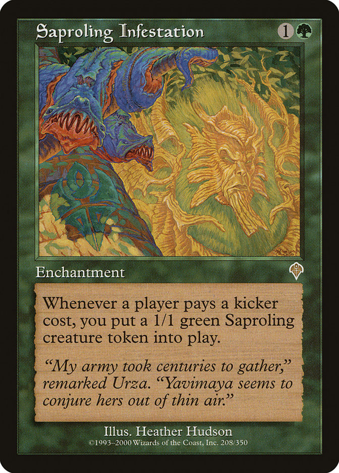 Saproling Infestation [Invasion] | Total Play