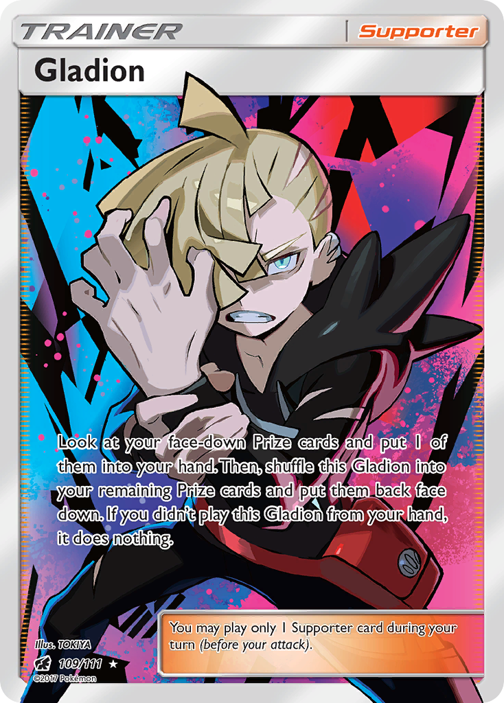 Gladion (109/111) [Sun & Moon: Crimson Invasion] | Total Play