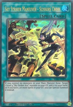 Sky Striker Maneuver - Scissors Cross [IGAS-ENSP1] Ultra Rare | Total Play