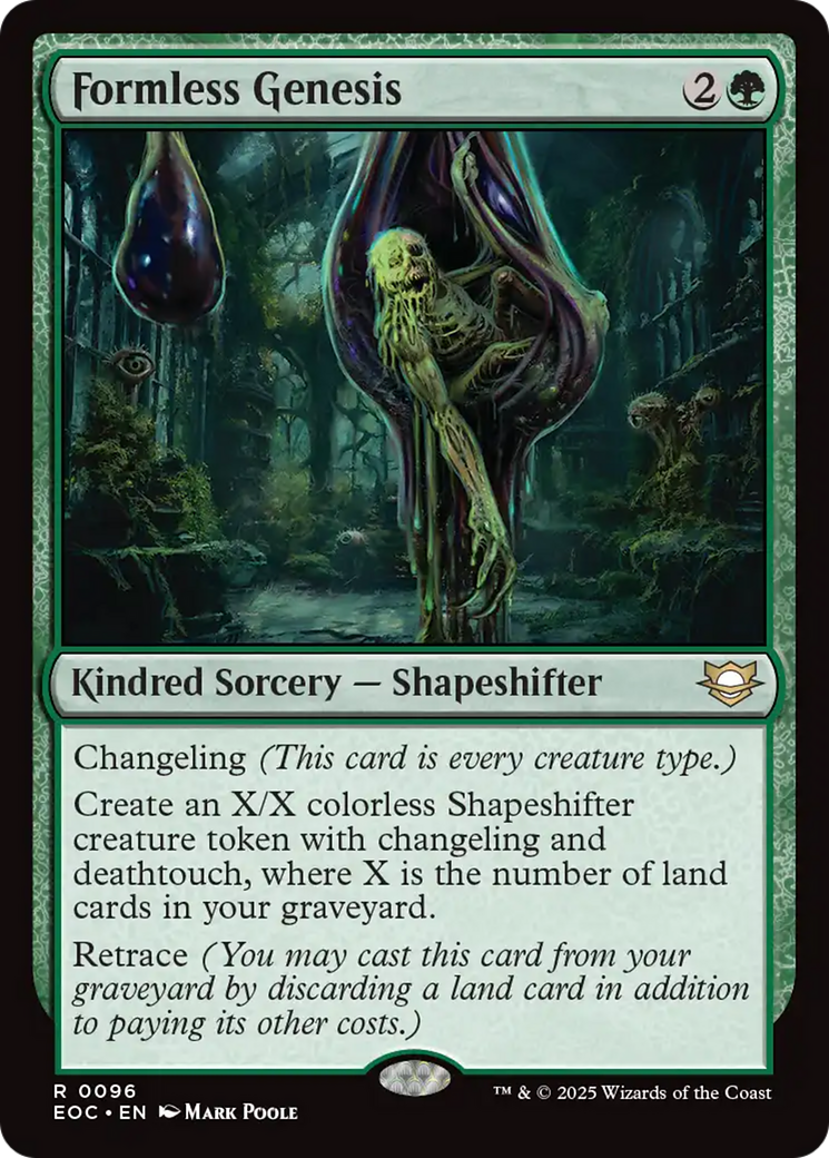 Formless Genesis [Edge of Eternities Commander] | Total Play