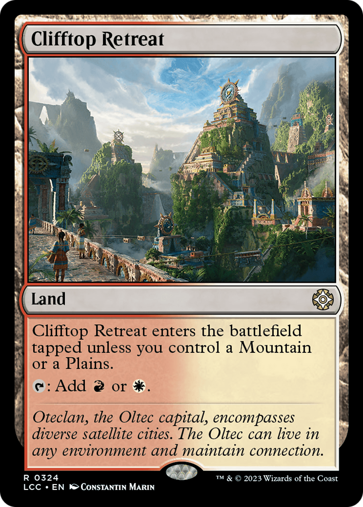Clifftop Retreat [The Lost Caverns of Ixalan Commander] | Total Play