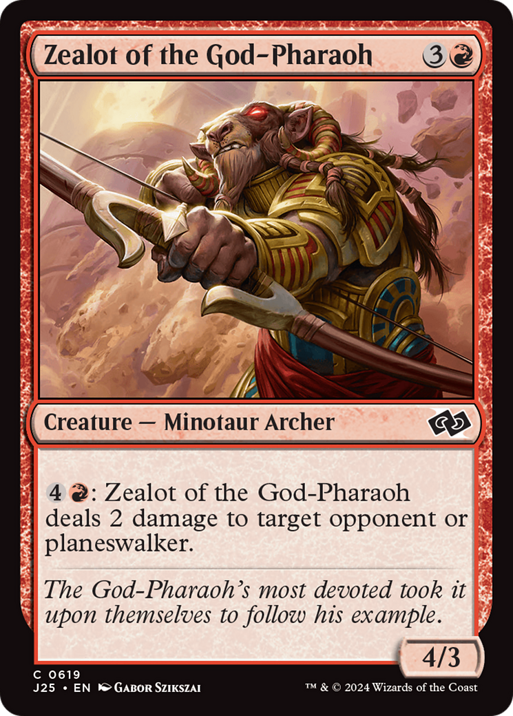 Zealot of the God-Pharaoh [Foundations Jumpstart] | Total Play