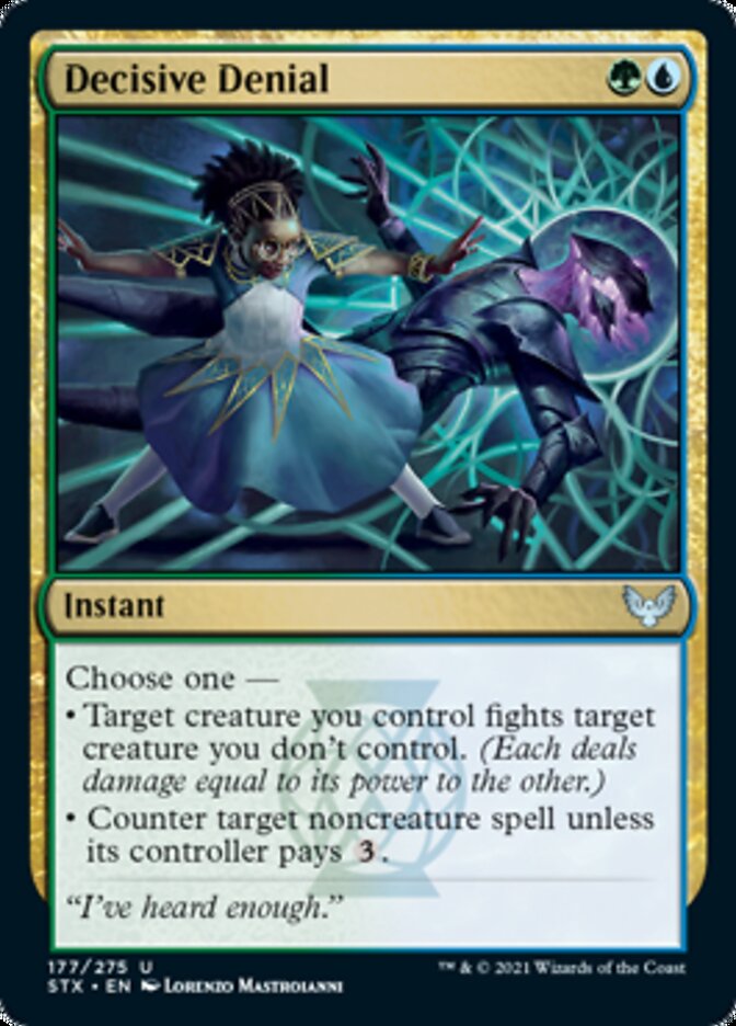 Decisive Denial [Strixhaven: School of Mages] | Total Play