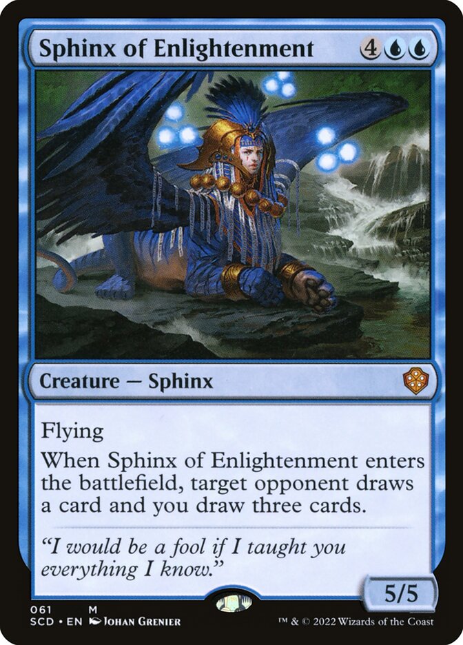 Sphinx of Enlightenment [Starter Commander Decks] | Total Play