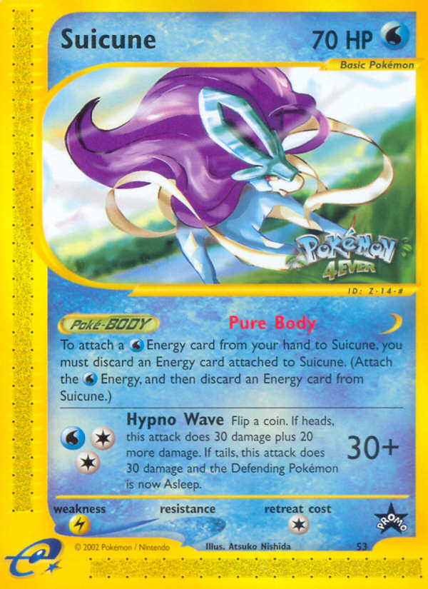 Suicune (53) [Wizards of the Coast: Black Star Promos] | Total Play