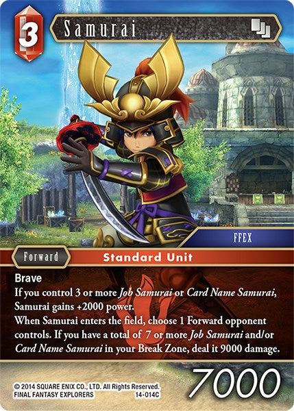 Samurai [Opus XIV: Crystal Abyss] | Total Play