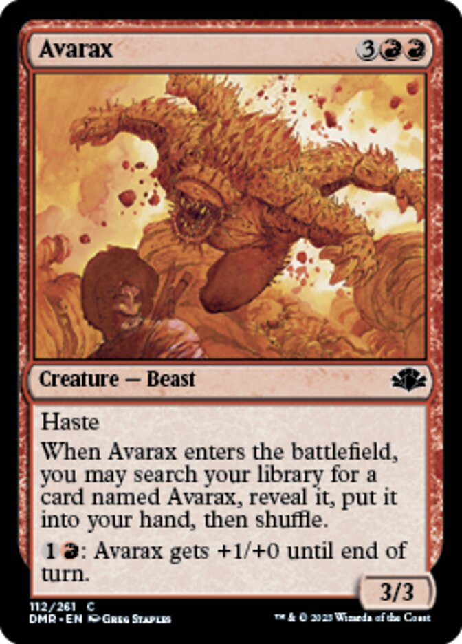 Avarax [Dominaria Remastered] | Total Play