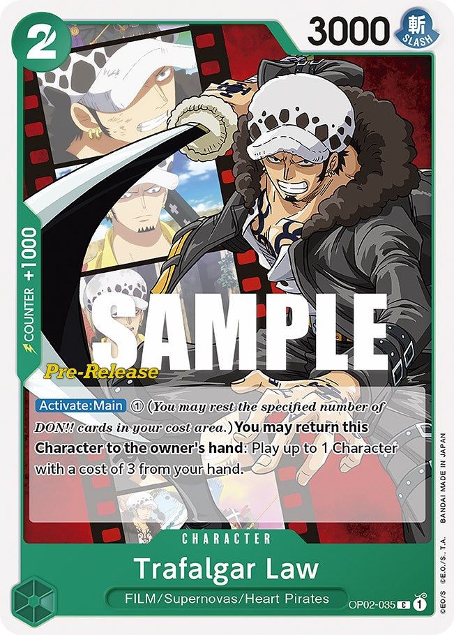 Trafalgar Law [Paramount War Pre-Release Cards] | Total Play