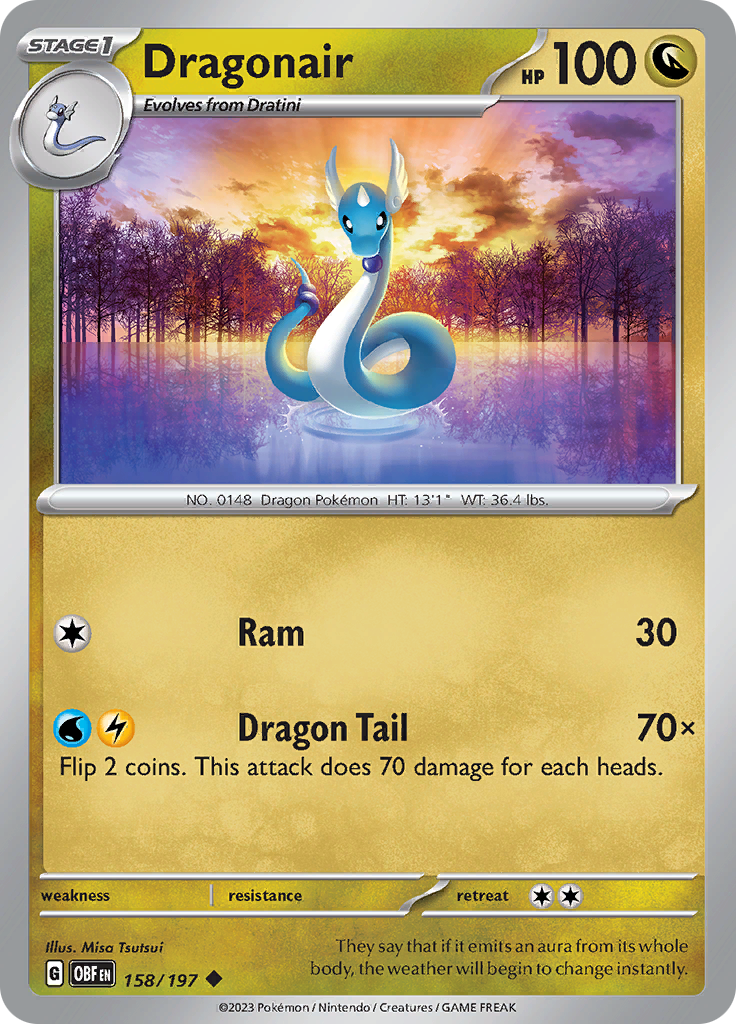 Dragonair (158/197) [Scarlet & Violet: Obsidian Flames] | Total Play