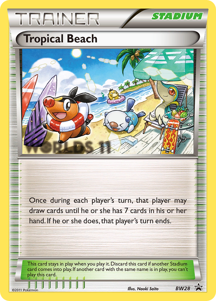 Tropical Beach (BW28) [Black & White: Black Star Promos] | Total Play