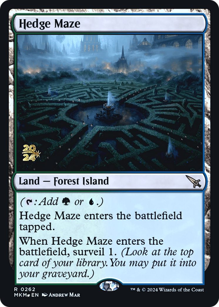 Hedge Maze [Murders at Karlov Manor Prerelease Promos] | Total Play