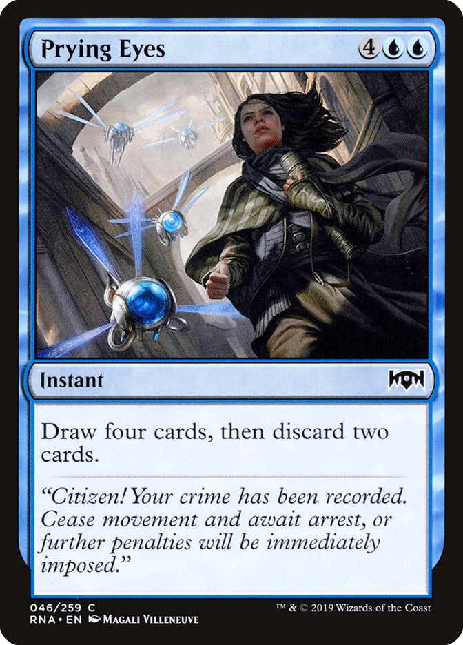 Prying Eyes [Ravnica Allegiance] | Total Play