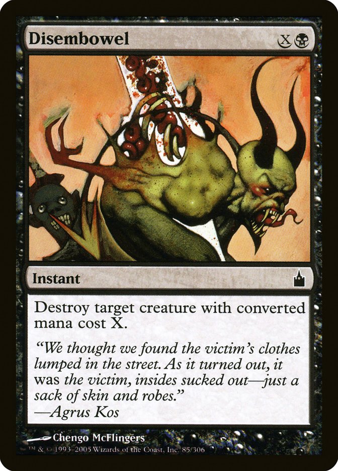 Disembowel [Ravnica: City of Guilds] | Total Play