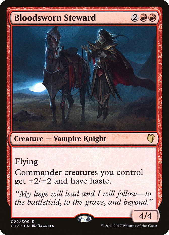 Bloodsworn Steward [Commander 2017] | Total Play