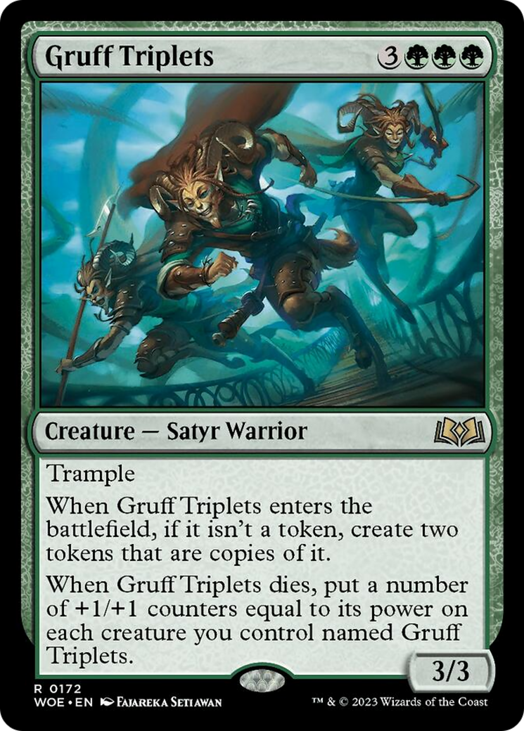 Gruff Triplets [Wilds of Eldraine] | Total Play