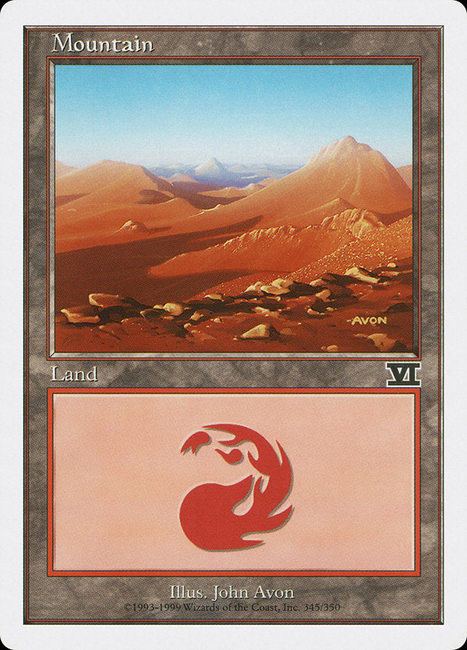 Mountain (345) [Classic Sixth Edition] | Total Play