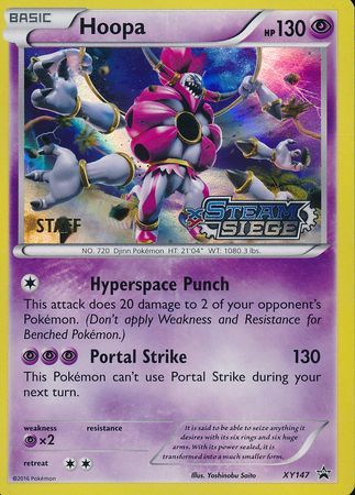 Hoopa (XY147) (Staff) [XY: Black Star Promos] | Total Play