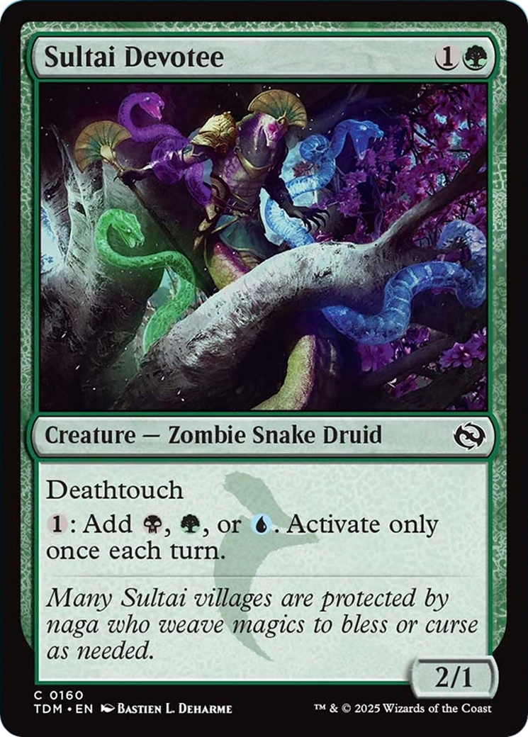 Sultai Devotee [Tarkir: Dragonstorm] | Total Play