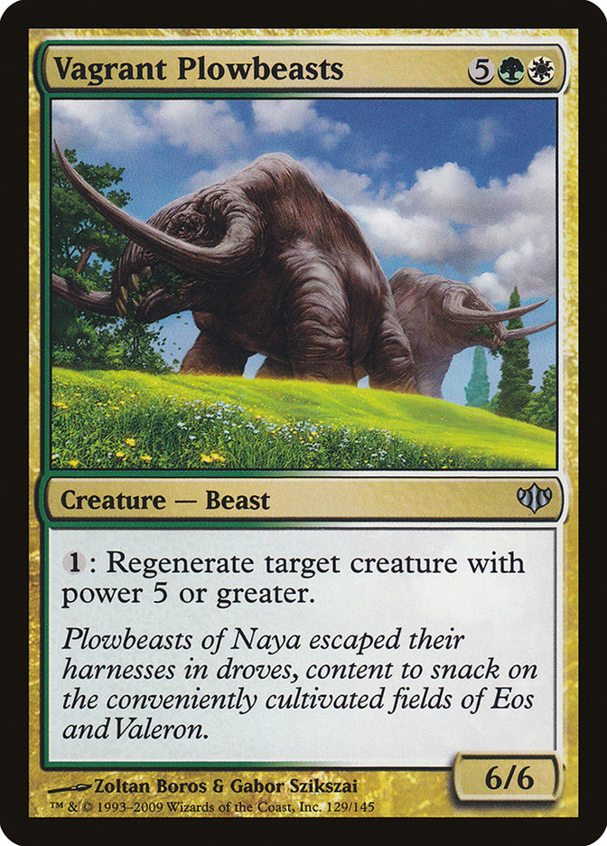 Vagrant Plowbeasts [Conflux] | Total Play