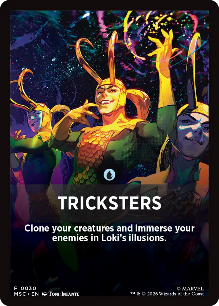 Tricksters Theme Card [Marvel Super Heroes Commander] | Total Play