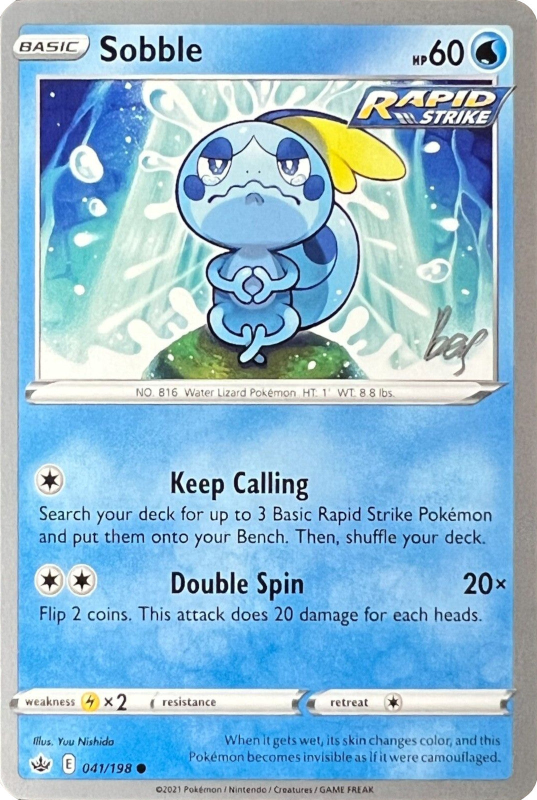 Sobble (041/198) (Cheryl Again - Sebastian Lashmet) [World Championships 2022] | Total Play