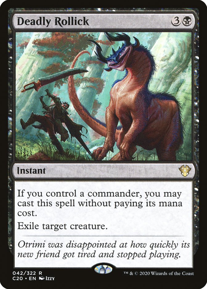 Deadly Rollick [Commander 2020] | Total Play