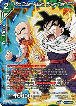 Son Gohan & Krillin, Buying Time (BT14-148) [Cross Spirits] | Total Play