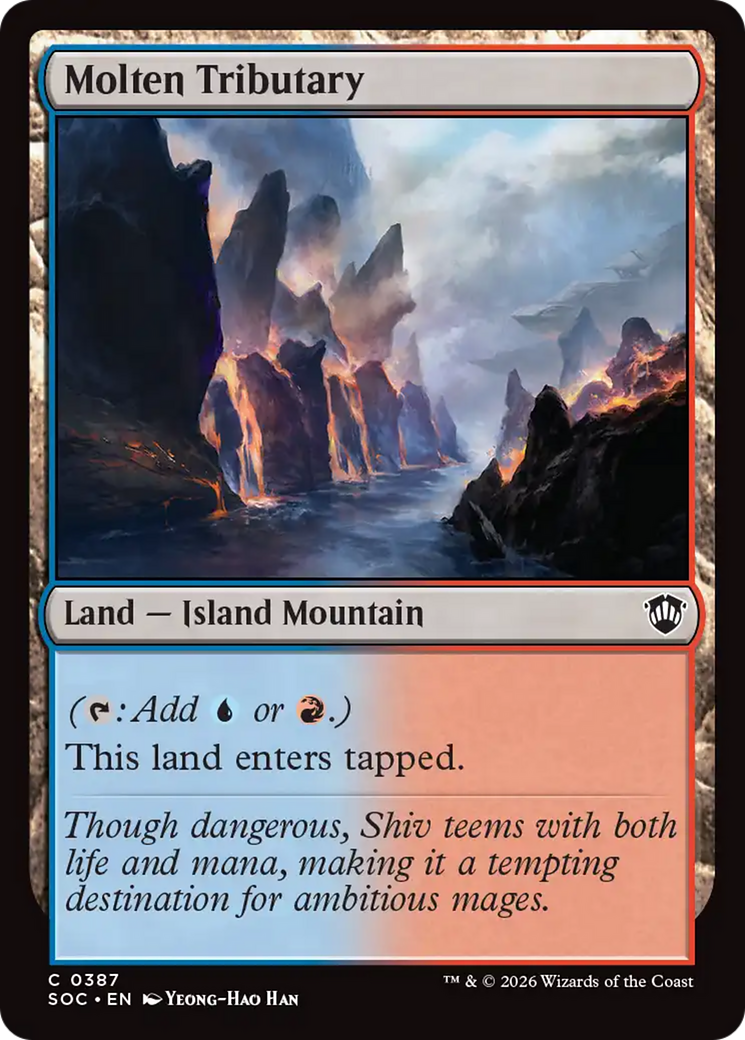 Molten Tributary [Secrets of Strixhaven Commander] | Total Play