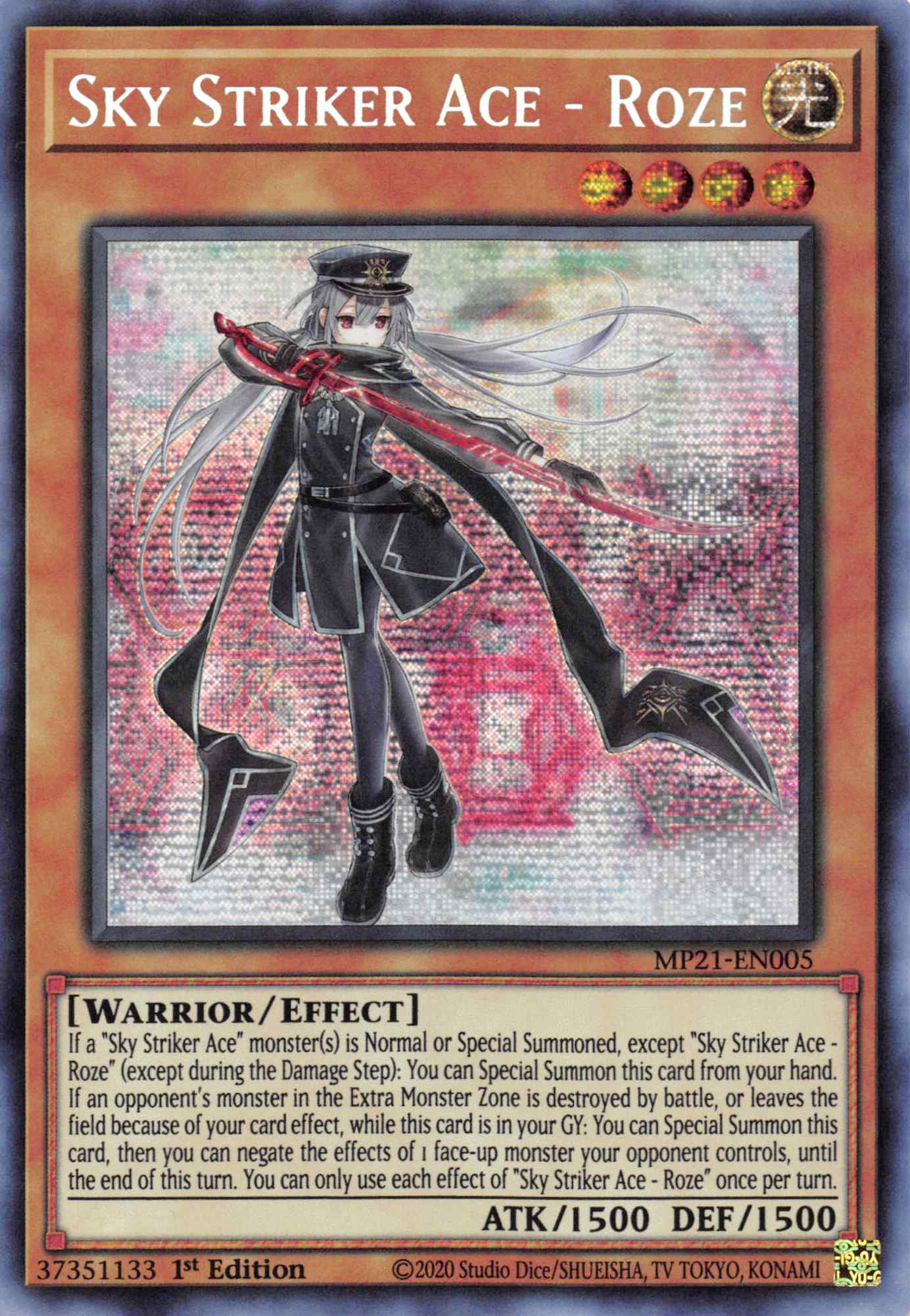 Sky Striker Ace - Roze [MP21-EN005] Prismatic Secret Rare | Total Play