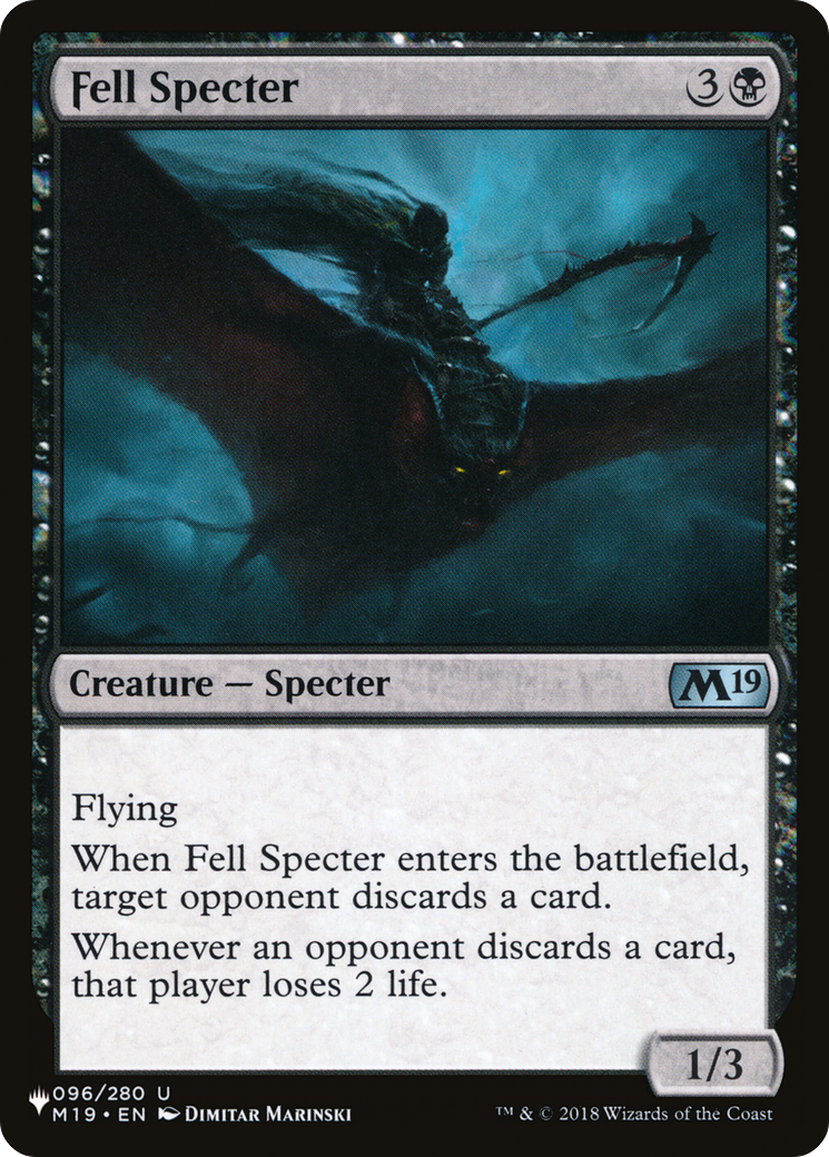 Fell Specter [The List Reprints] | Total Play