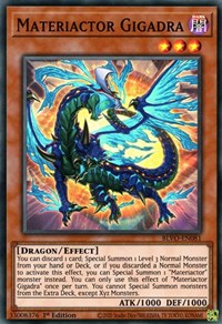 Materiactor Gigadra [BLVO-EN081] Super Rare | Total Play