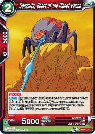 Goliamite, Beast of the Planet Vampa (BT11-020) [Vermilion Bloodline] | Total Play