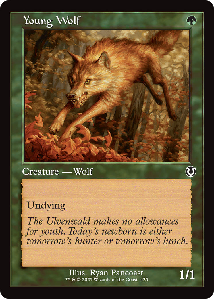 Young Wolf (Retro Frame) [Innistrad Remastered] | Total Play