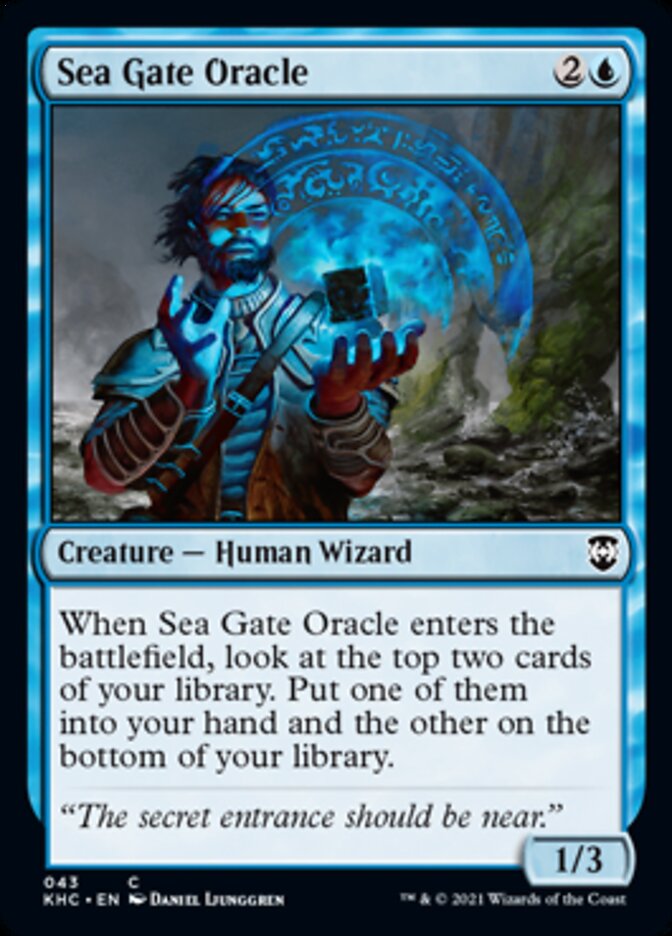 Sea Gate Oracle [Kaldheim Commander] | Total Play