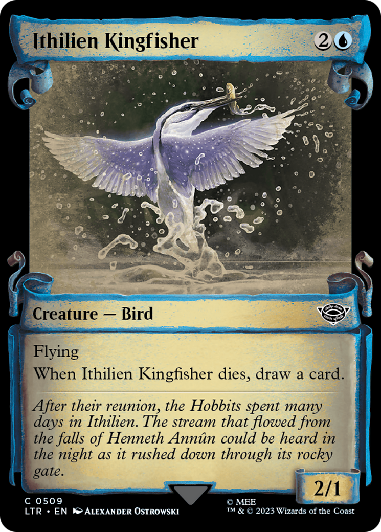 Ithilien Kingfisher [The Lord of the Rings: Tales of Middle-Earth Showcase Scrolls] | Total Play