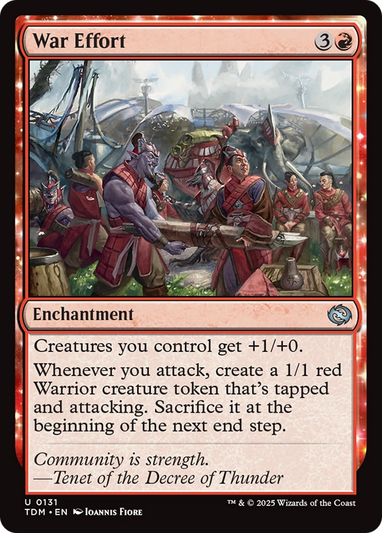 War Effort [Tarkir: Dragonstorm] | Total Play